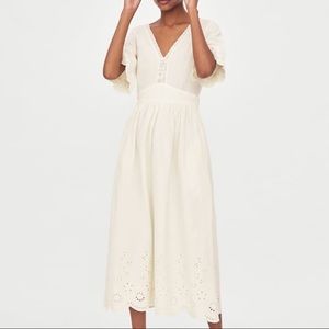 Zara Bohemian Midi Dress